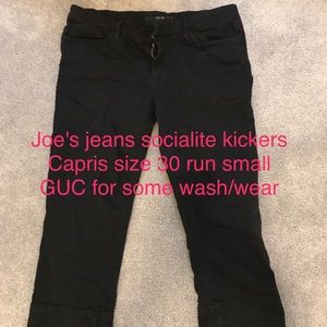 Joe's socialite kicker size 31